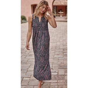 J. Jill Pintucked Sleeveless Dress Size XL NWT $119